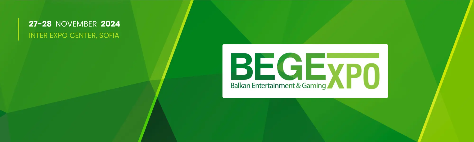 Balkan Gaming & Entertainment Expo (BEGE) 2024