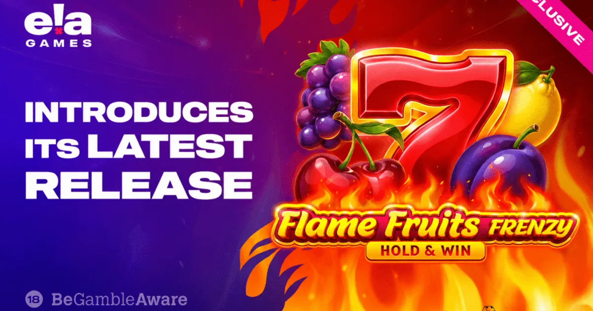 ELA Games запускает новый слот "Flames Fruits Frenzy Hold and Win"