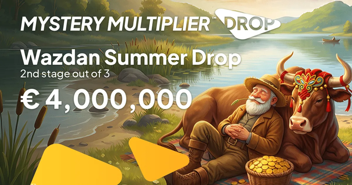 Wazdan представляет Mystery Multiplier Drop™ для второго этапа летней сети промоакций