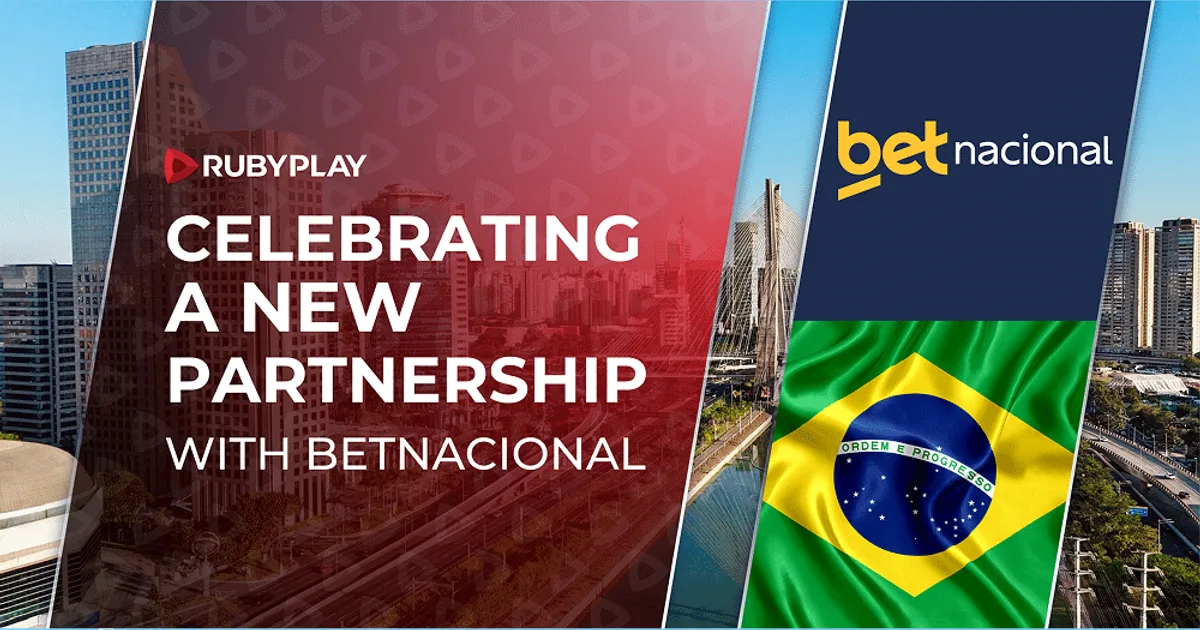 RubyPlay усиливает присутствие в Бразилии благодаря партнерству с Betnacional