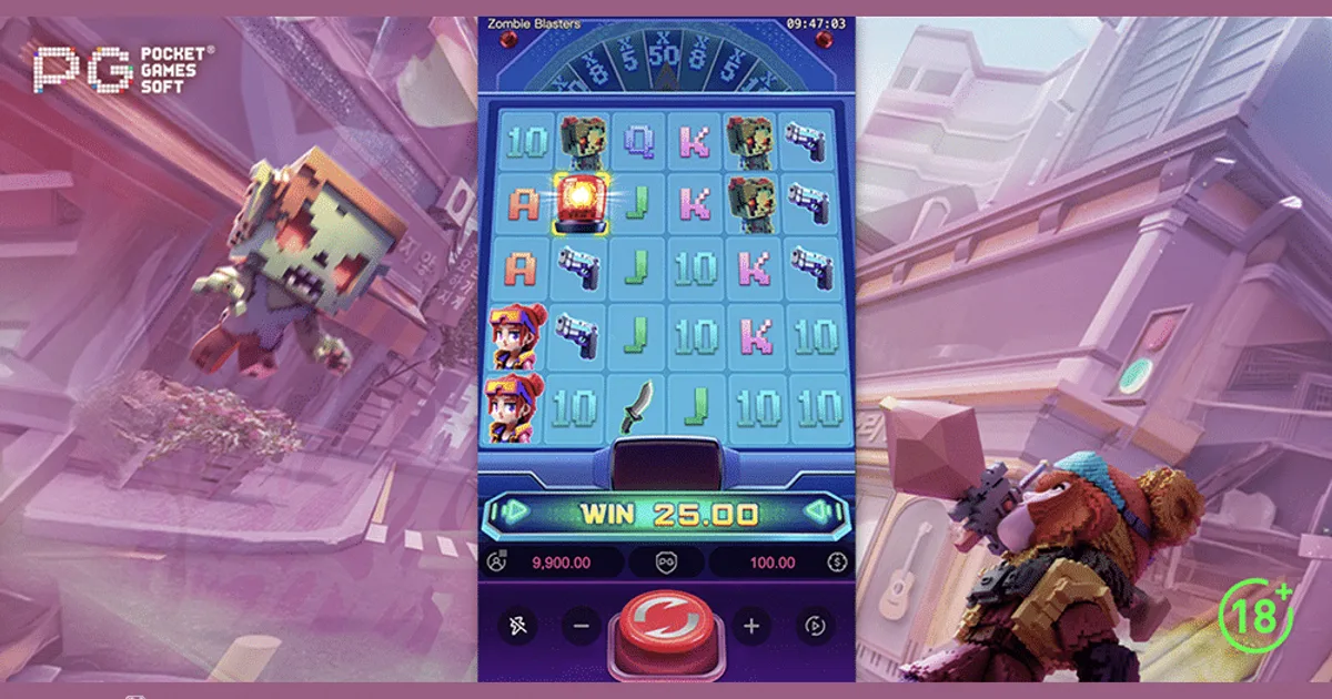PG Soft представляет Zombie Blasters: слот в стиле аркадных автоматов