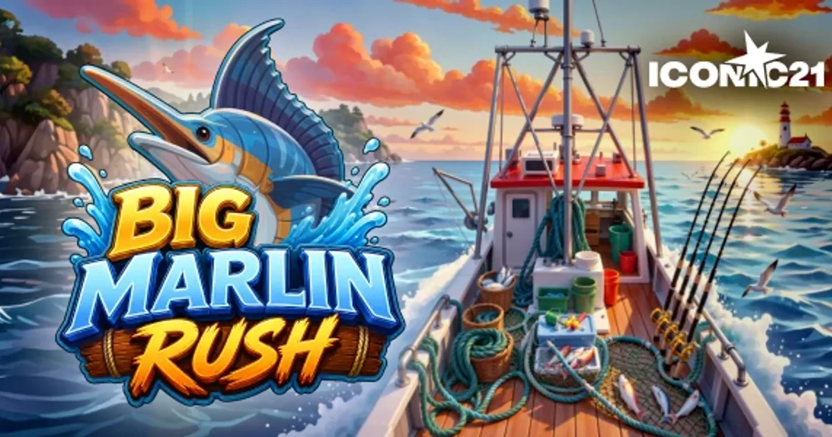 Студия ICONIC21 анонсировала релиз нового слота Big Marlin Rush