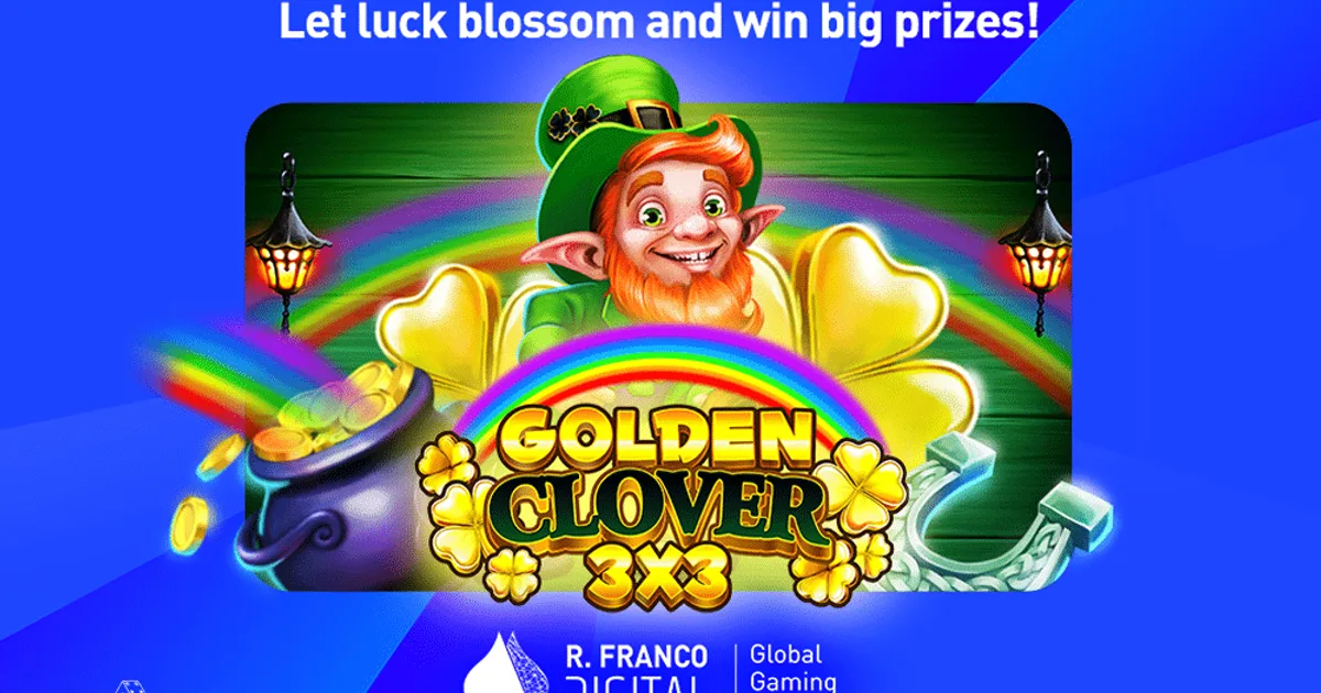 R. Franco Digital представляет новый слот Golden Clover 3×3 с ретро-шармом