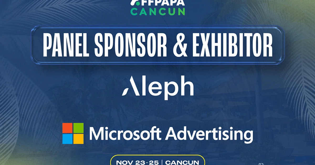 Aleph Holding станет спонсором панельной сессии на конференции AffPapa в Канкуне