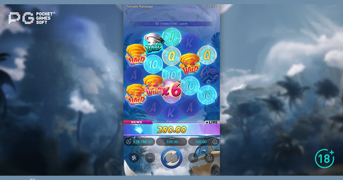 PG Soft представляет новый слот Tornado Rampage