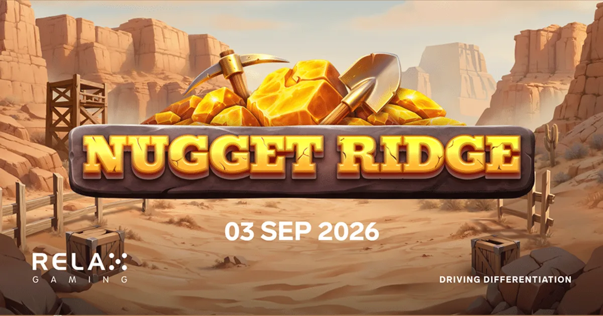 Relax Gaming представила новый слот на горнодобывающую тематику Nugget Ridge